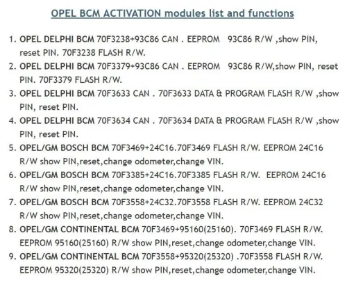 IO TERMINAL MULTI TOOL PSA BSI ACTIVATION