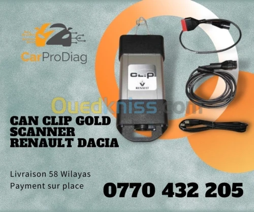Can Clip Scanner Auto Pour Renault Dacia