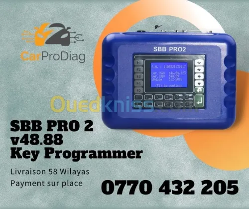 SBB v48.99 Programmateur de clé à puce OBD