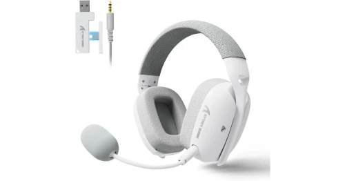 CASQUE ATTACK SHARK L80 PRO WHITE WIRELESS
