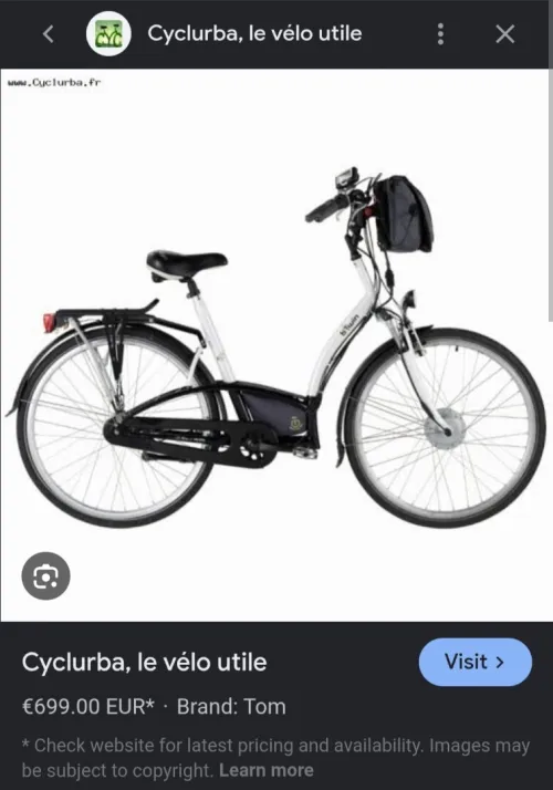 Velo btwin elops 7 electrique