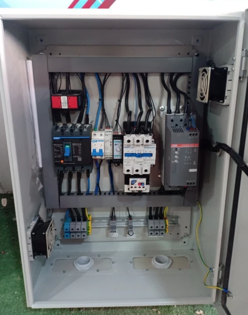 ARMOIRE ELECTRIQUE DE POMPE AVEC DEMARREUR PROGRESSIF