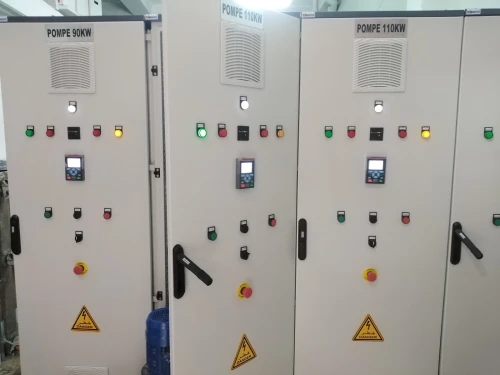 cablage des variateurs de vitesse, et automatiseme, supervision, scada