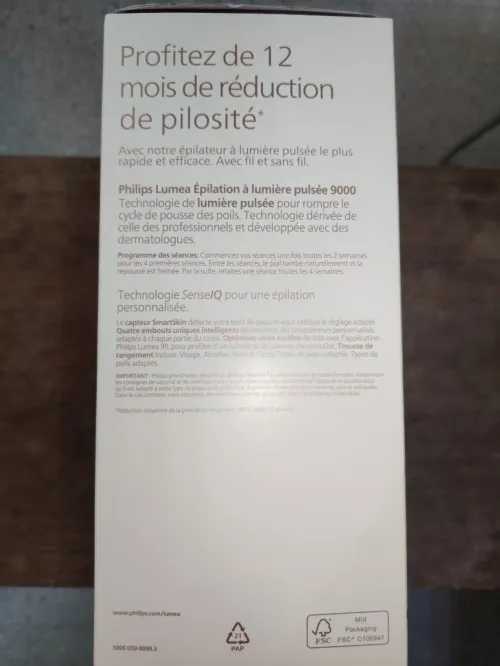 Epilateur a LUMIÈRE
