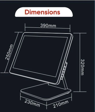 Ecran tactile Icon 15.6 pouce
