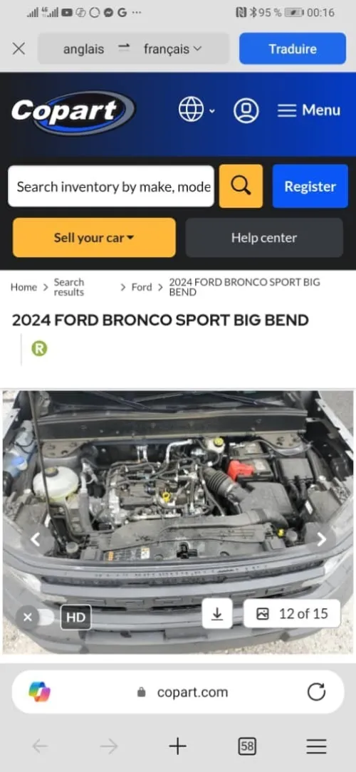 Ford Bronco sport 2024 Big Ben