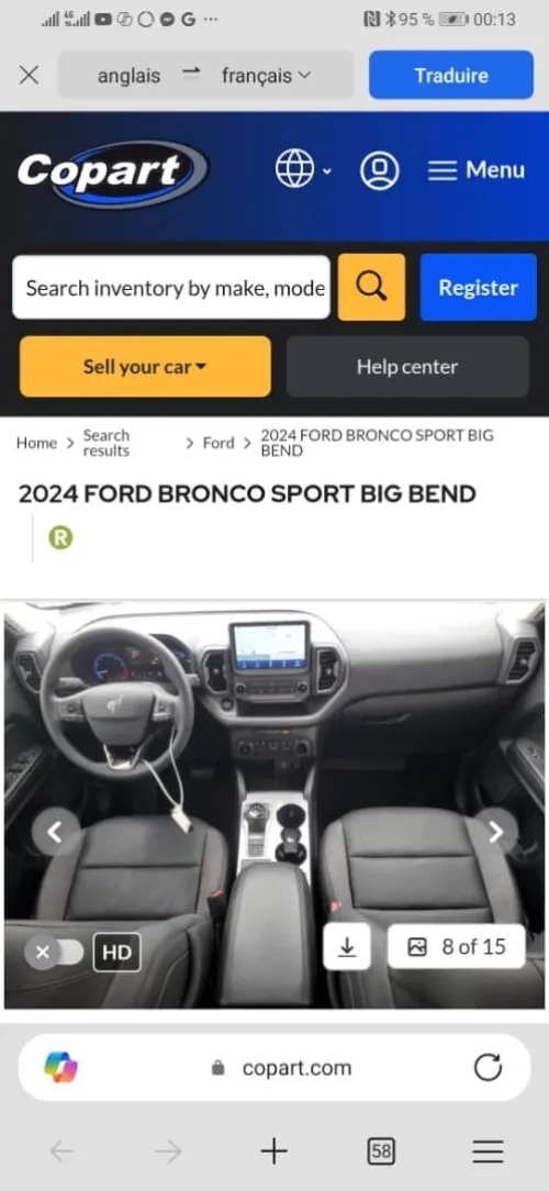 Ford Bronco sport 2024 Big Ben