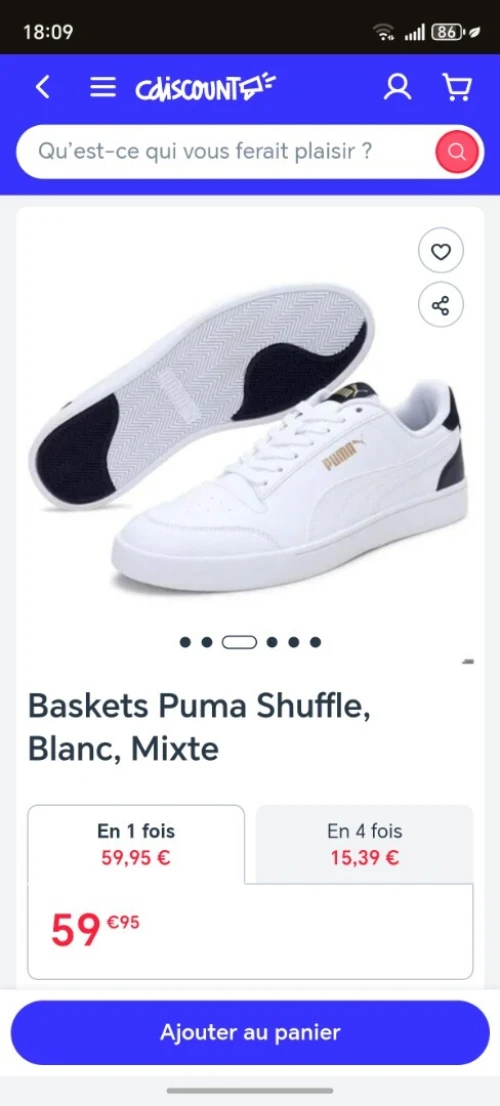 Puma pointure 47