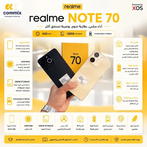 Realme Note 70