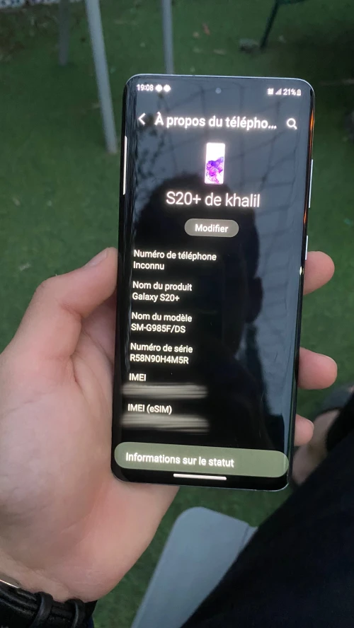 Samsung S20+