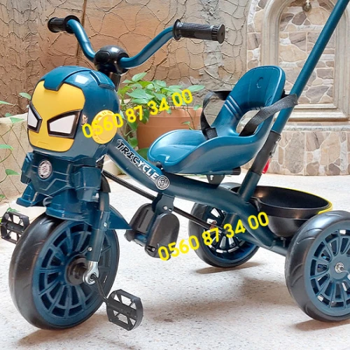 Tricycle Bébé Musical Évolutif 3en1 avec Poussette et Vélo Enfant 1 à 5 Ans | Vélo Poussette Bébé avec Musique | Trycicler Vélo Poussette Musical Bébé Enfant 1 à 5 Ans