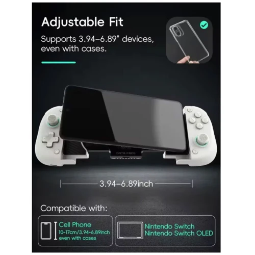 Manette pour smartphone DATA FROG X3 Bluetooth avec Ventilateur de Refroidissement - وحدة تحكم مع مبرد مدمج