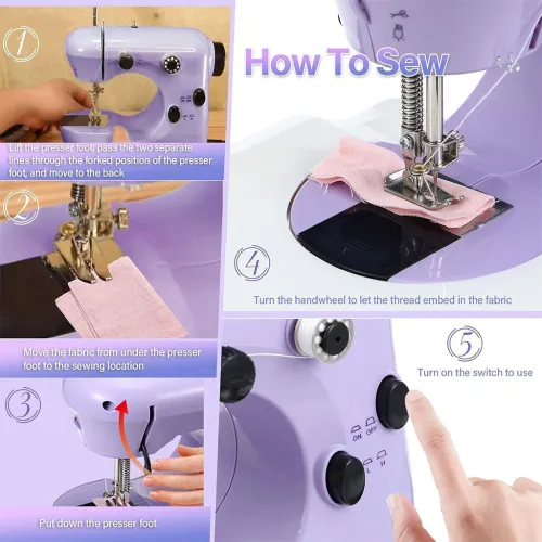Machine à coudre électrique portable et légère JYSM-301  آلة خياطة