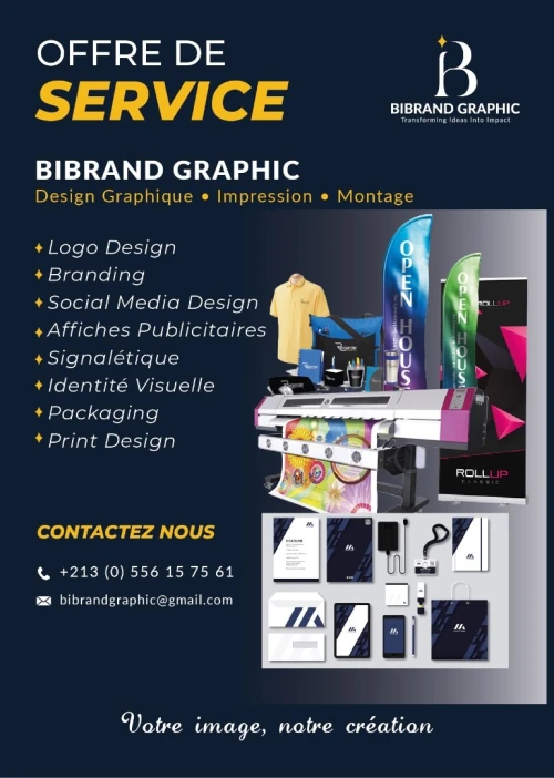 Designer graphique et publicité