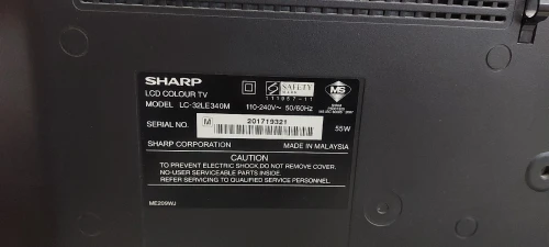 SHARP AQUOS LED TV