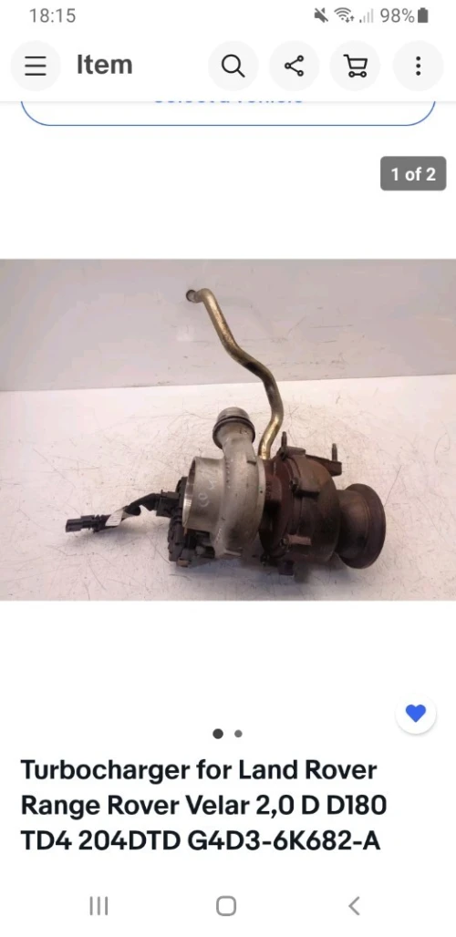 Vend moteur range velar evoque bmw 
