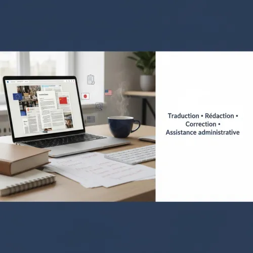Traduction, Rédaction, Correction et Assistance administrative