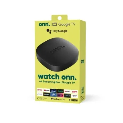 onn Box Google TV 4K UHD