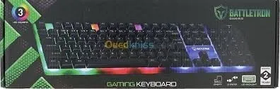 CLAVIER GAMING BATTLETRON RGB