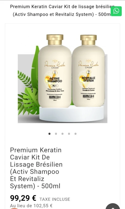 kit de lissage brésilien