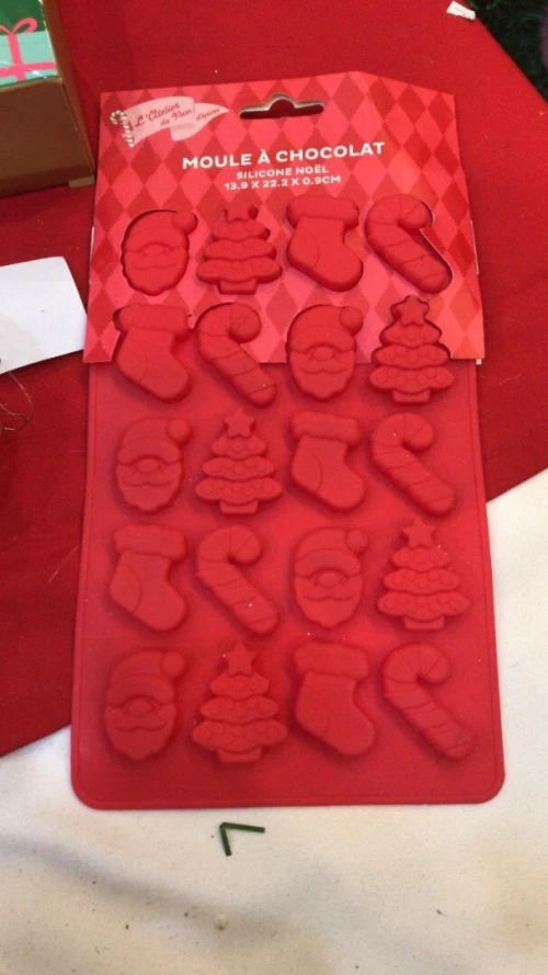 Moules silicone pour gâteaux noel et nouvel an