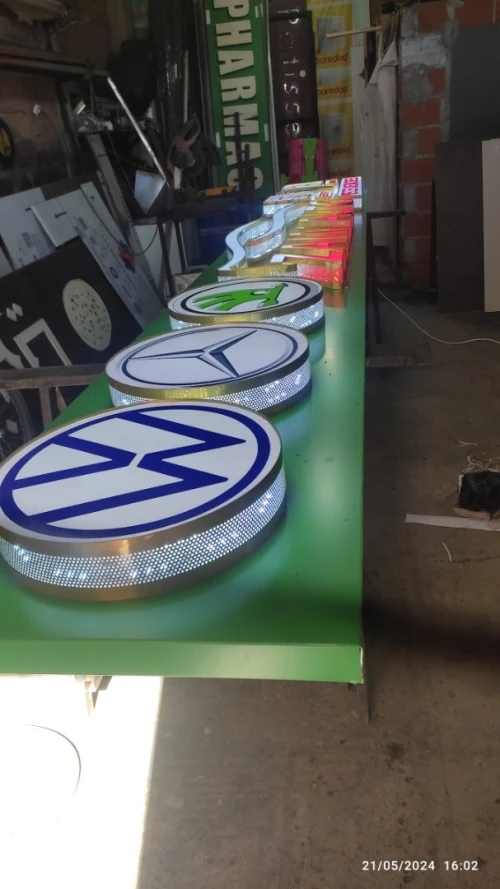 alucobond Lettre lumineuse 3D