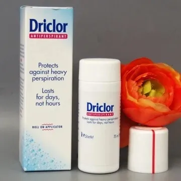 Driclor Anti-transpirant 75ml (aisselles mains ou pieds) افضل حل ممكن تستخدمه لمشكلة التعرق  