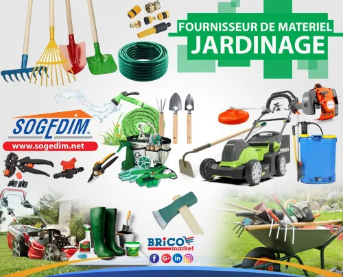 FOURNITURES ET MATERIEL DE JARDINAGE - ALGERIE 