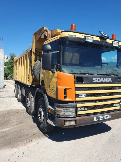 Scania 8x4 benne 2005