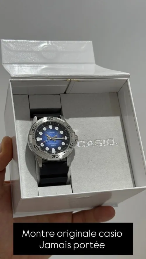 casio jamais portée