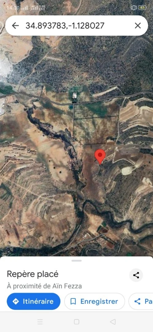 Vente Terrain Agricole Tlemcen Ain fezza