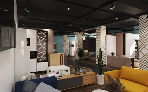 Visualisation 3D Architecturale et Aménagement de Stands