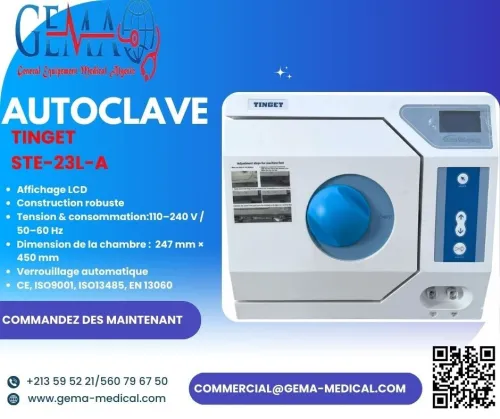 Autoclave TINGET 23 L  Classe B