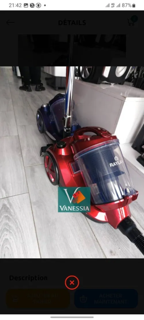 Aspirateur marque raylan