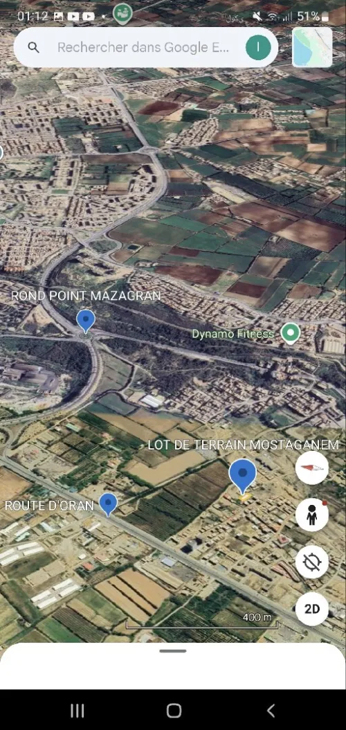 Vente Terrain Mostaganem Mezghrane