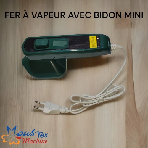 Fer à vapeur électrique avec bidon mini مكواة بخار صغيرة محمولة مع خزان