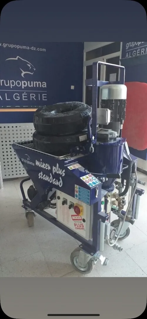 Machine monocouche projection mixer plus