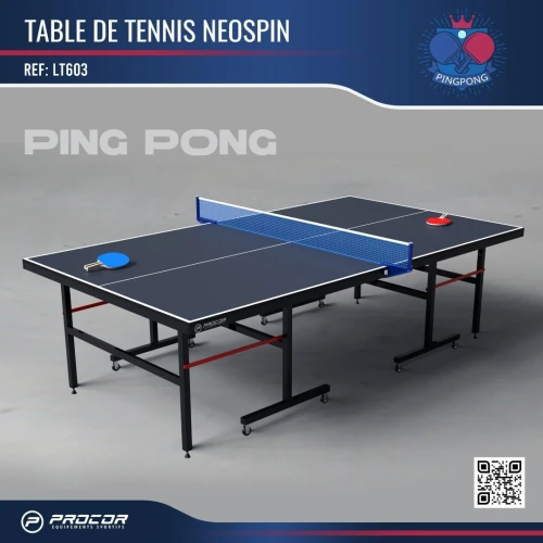 TABLE DE TENNIS NEOSPIN