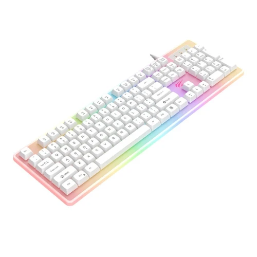 CLAVIER HAVIT GAMING KB870L MECANIQUE WHITE