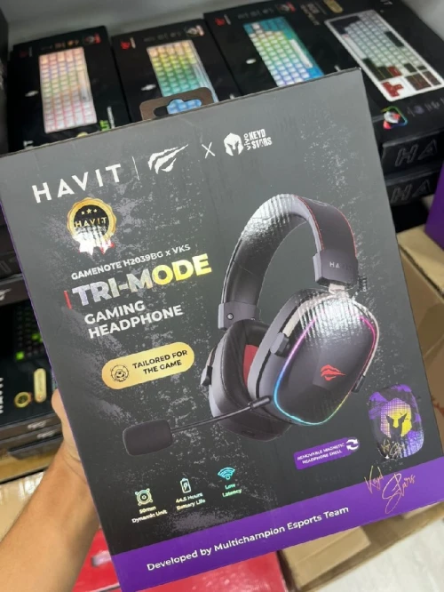 CASQUE HAVIT GAMING H2039BG 2.4G + BT / TRI-MODE