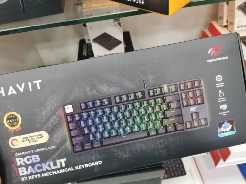 Clavier mécanique blue switch Havit KB890L RGB