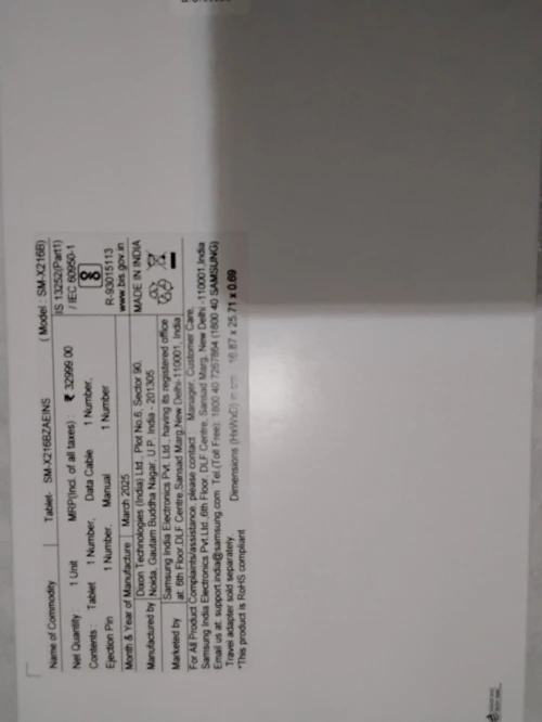 Samsung +Galaxy tab A9