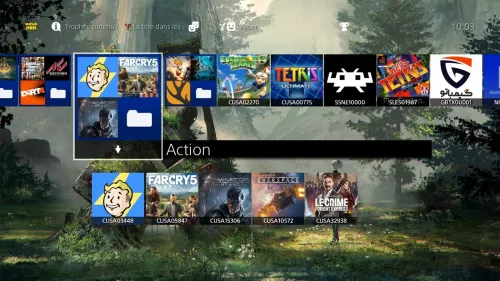 Playstation 4 slim flashée