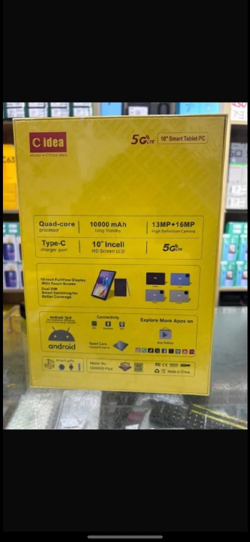C idea /Galaxy Samsung tab a11 +5g/c idea