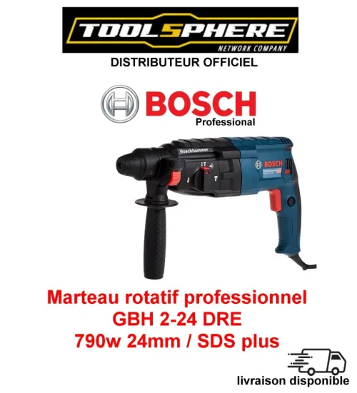 Perforateur SDS plus GBH 2-24 DRE Professionnel BOSCH