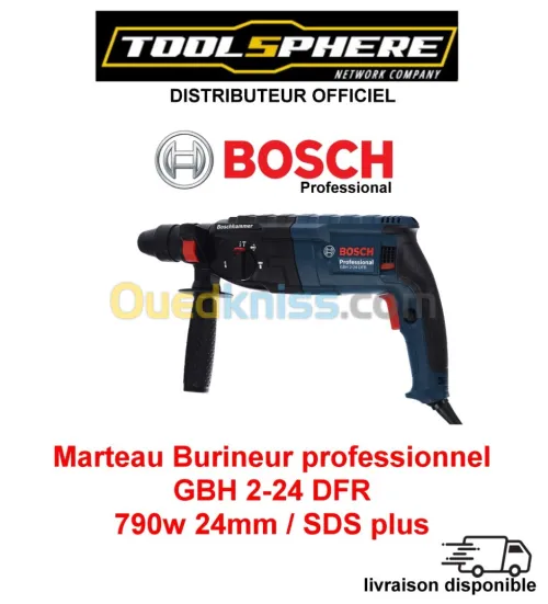 Perforateur SDS plus GBH 2-24 DFR Professionnel BOSCH