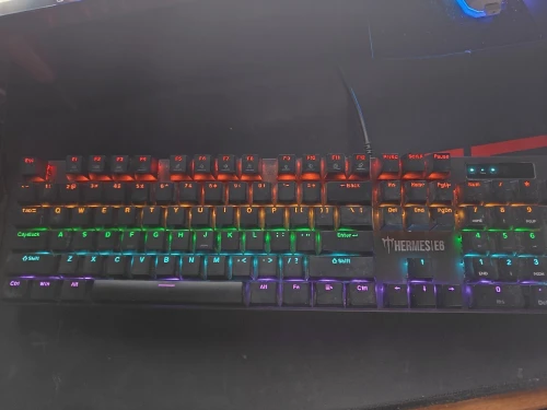 Keyboard mechanic red switch hermes E6