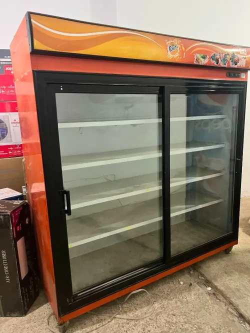 2 Frigo mural 1 présentoir ثلاجة
