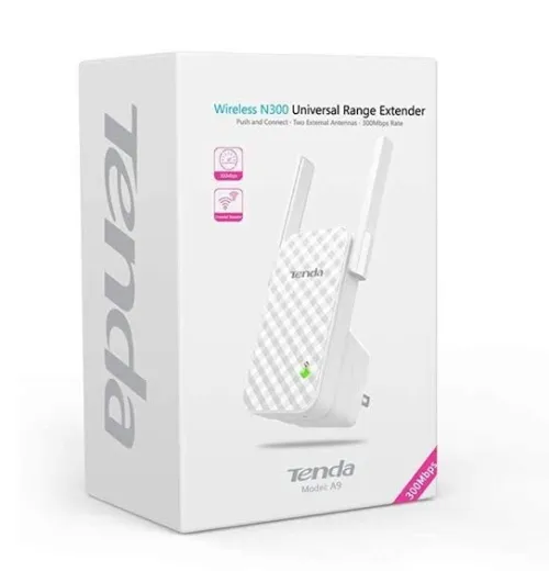 Répéteur & Extenseur Wi-Fi Universelle N300 A9 Tenda