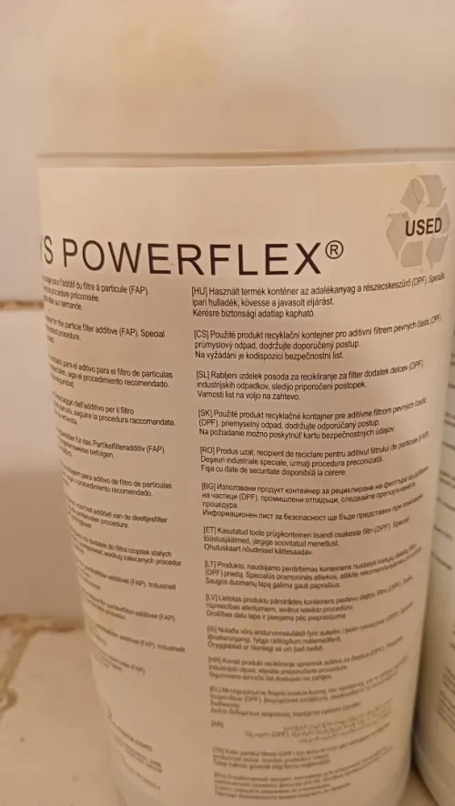 Additifs Peugeot flex 2 litre